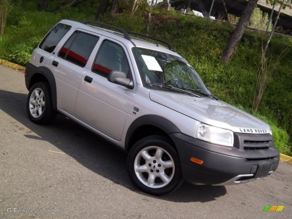 2003 Freelander SE - Zambezi Silver Metallic / Black photo #21
