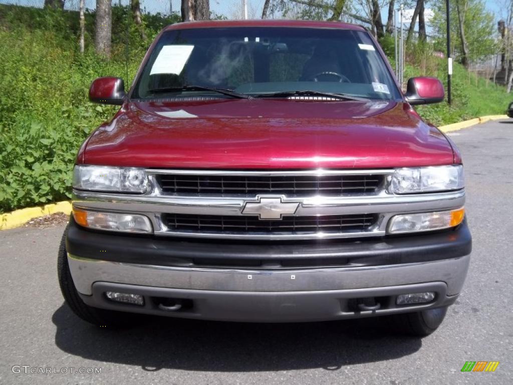 2001 Suburban 1500 LT 4x4 - Redfire Metallic / Light Gray/Neutral photo #29