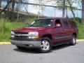 2001 Redfire Metallic Chevrolet Suburban 1500 LT 4x4  photo #31