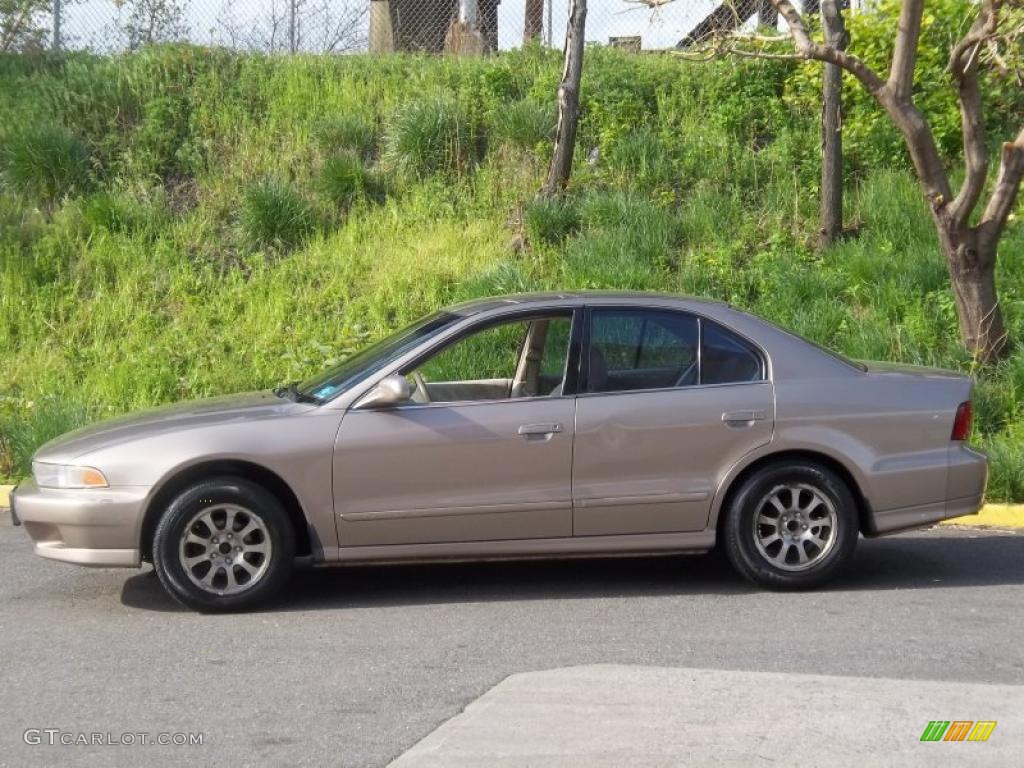 Bodega Beige Metallic 1999 Mitsubishi Galant ES Exterior Photo #48571747