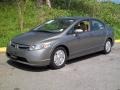 Galaxy Gray Metallic - Civic Hybrid Sedan Photo No. 1