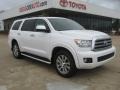 Super White - Sequoia Limited 4WD Photo No. 1