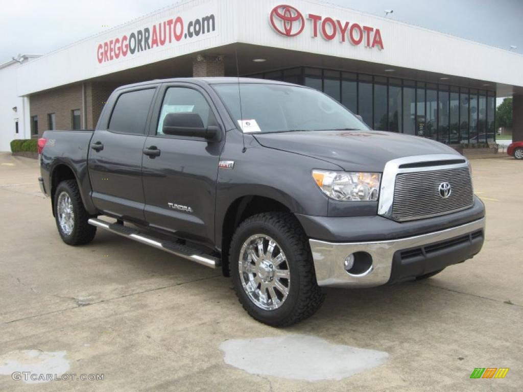 2011 Tundra TSS CrewMax 4x4 - Magnetic Gray Metallic / Graphite Gray photo #1