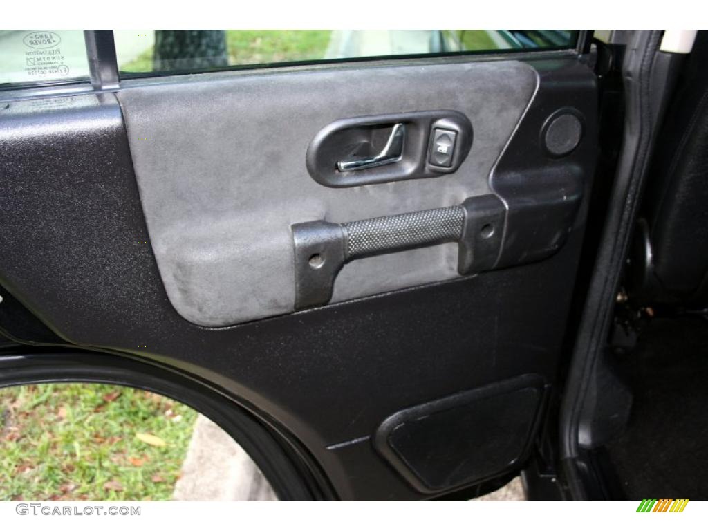 2004 Land Rover Discovery HSE Black Door Panel Photo #48572744