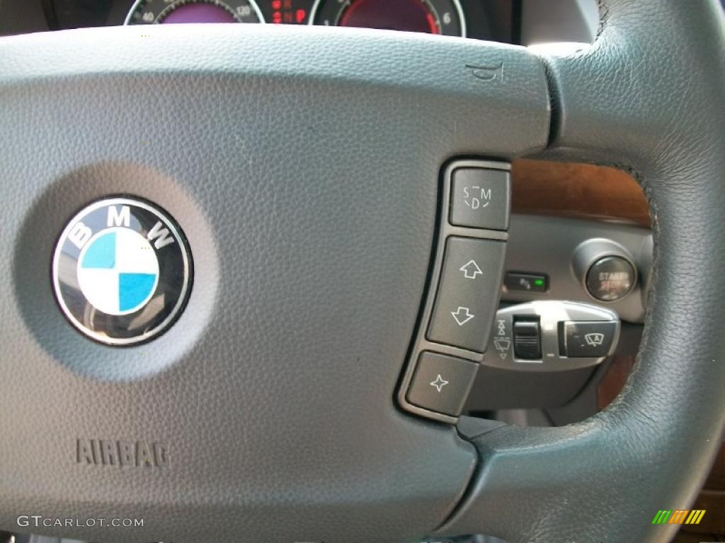 2008 7 Series 750Li Sedan - Sterling Grey Metallic / Flannel Grey photo #16