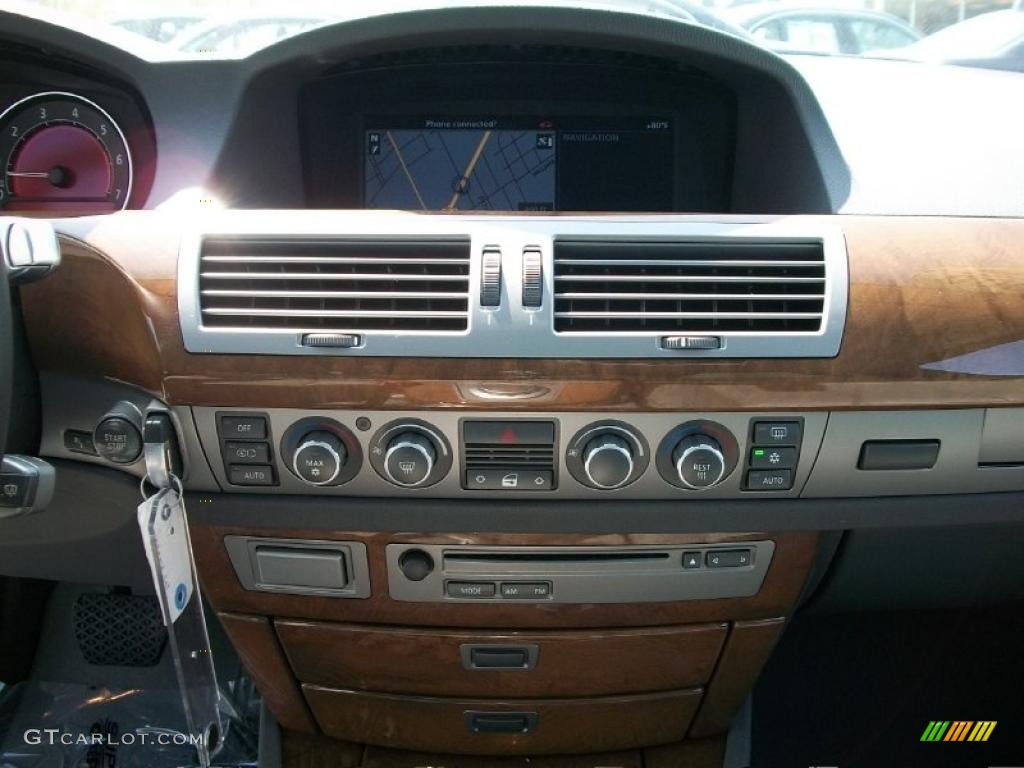 2008 7 Series 750Li Sedan - Sterling Grey Metallic / Flannel Grey photo #18