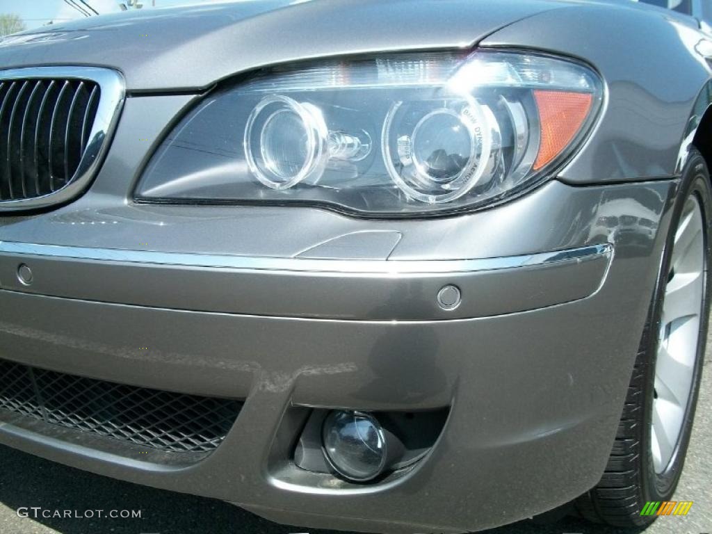 2008 7 Series 750Li Sedan - Sterling Grey Metallic / Flannel Grey photo #30