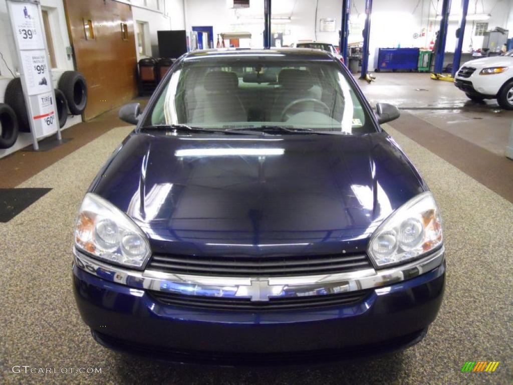 2005 Malibu Sedan - Dark Blue Metallic / Gray photo #2