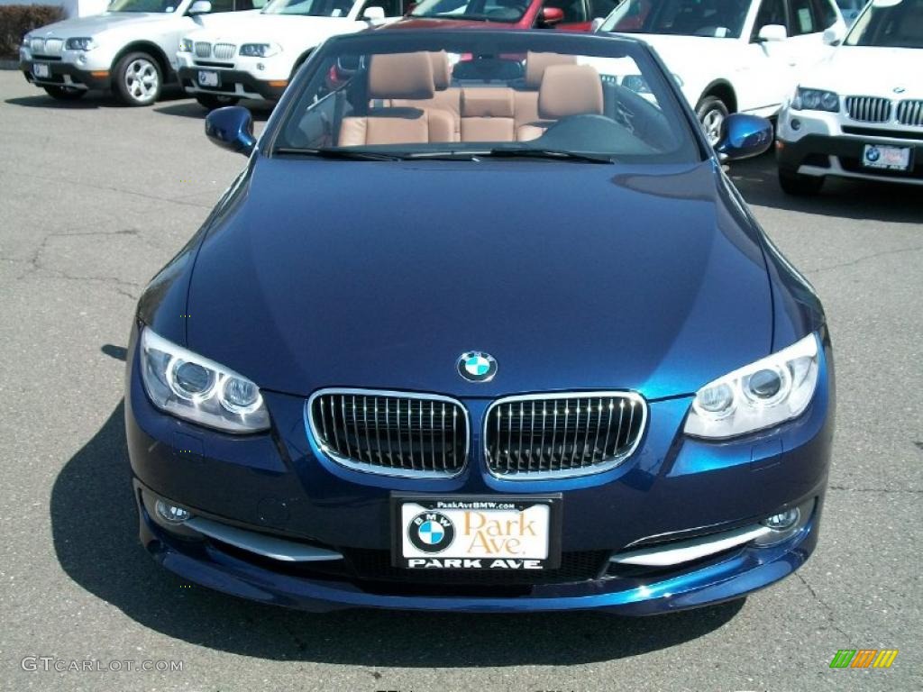 2011 3 Series 328i Convertible - Deep Sea Blue Metallic / Saddle Brown Dakota Leather photo #2