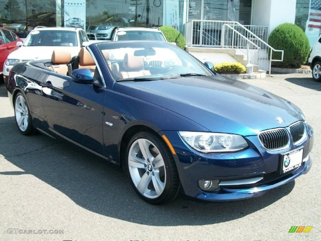 2011 3 Series 328i Convertible - Deep Sea Blue Metallic / Saddle Brown Dakota Leather photo #3