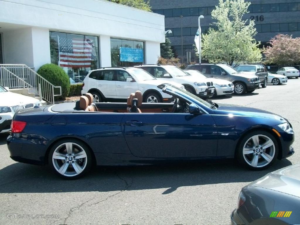 2011 3 Series 328i Convertible - Deep Sea Blue Metallic / Saddle Brown Dakota Leather photo #4