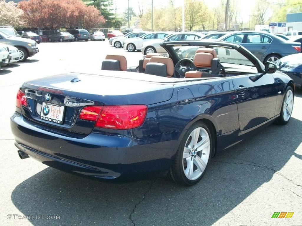 2011 3 Series 328i Convertible - Deep Sea Blue Metallic / Saddle Brown Dakota Leather photo #5