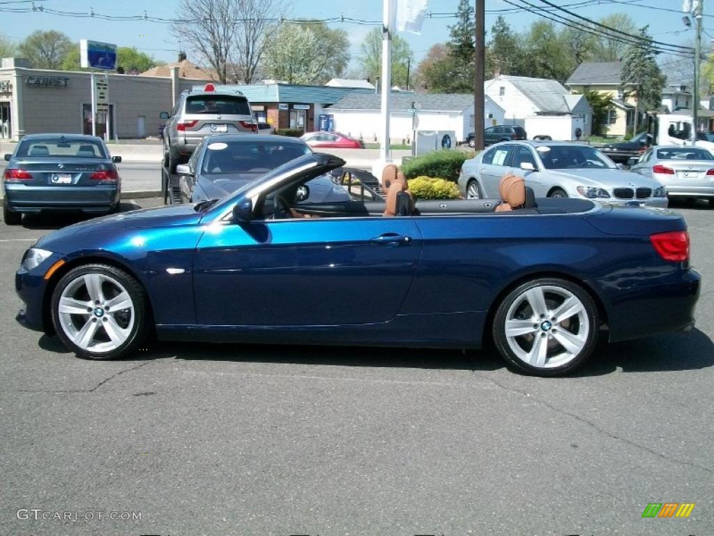 2011 3 Series 328i Convertible - Deep Sea Blue Metallic / Saddle Brown Dakota Leather photo #8