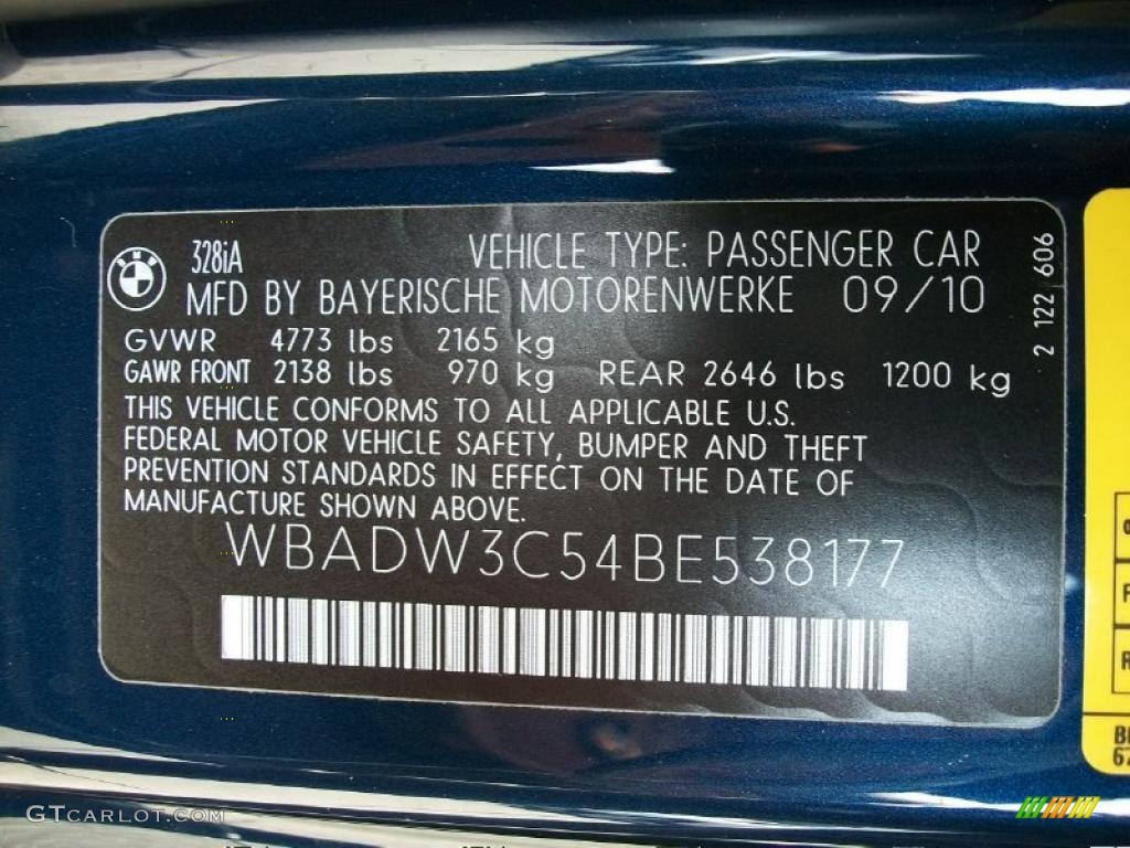 2011 3 Series 328i Convertible - Deep Sea Blue Metallic / Saddle Brown Dakota Leather photo #31