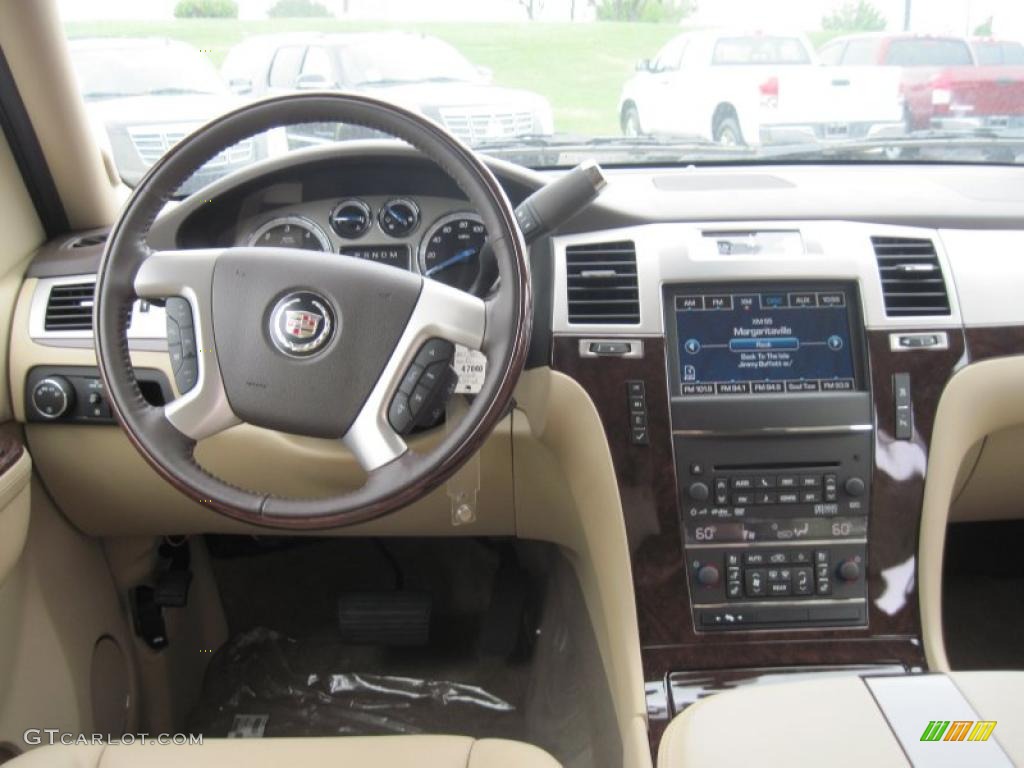 2011 Cadillac Escalade ESV Luxury Cashmere/Cocoa Dashboard Photo #48575612