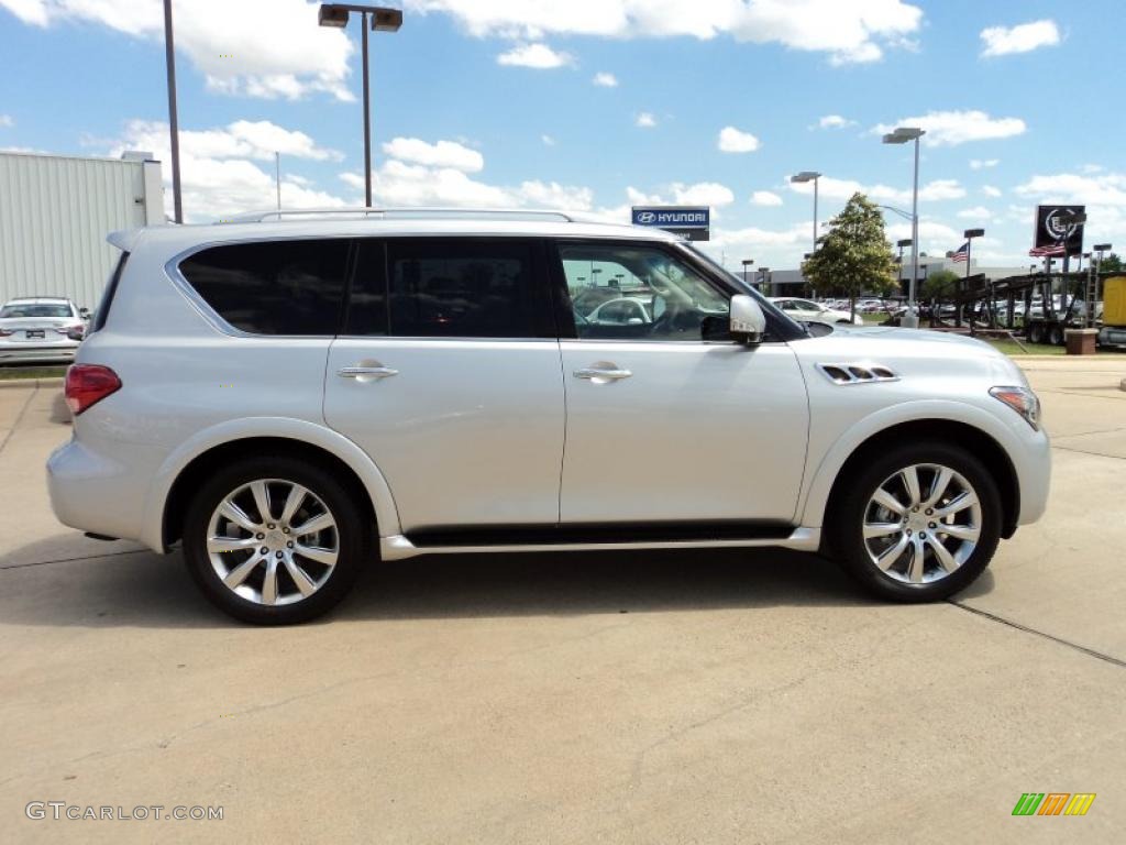 Liquid Platinum 2011 Infiniti QX 56 Exterior Photo #48575747