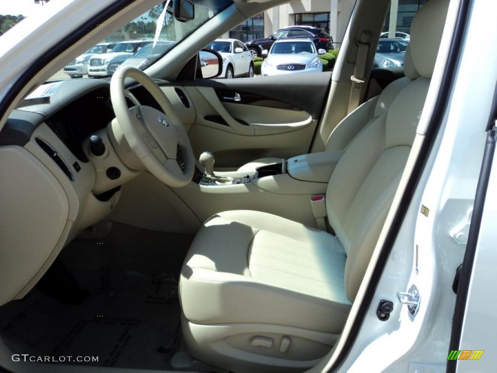 Wheat Interior 2011 Infiniti EX 35 Journey Photo #48575945