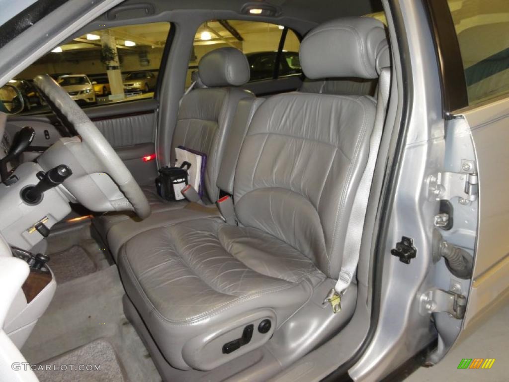 Medium Gray Interior 1997 Buick Park Avenue Ultra Supercharged Sedan Photo #48576392