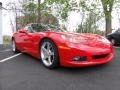 Victory Red 2007 Chevrolet Corvette Coupe Exterior