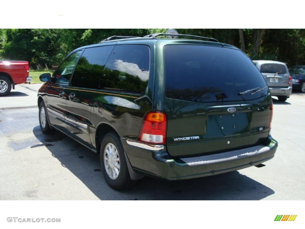 1999 Windstar SE - Woodland Green Metallic / Medium Graphite photo #5