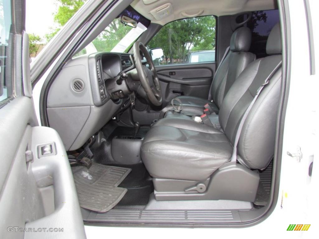 Dark Charcoal Interior 2004 Chevrolet Silverado 3500HD LT Crew Cab 4x4 Photo #48578532