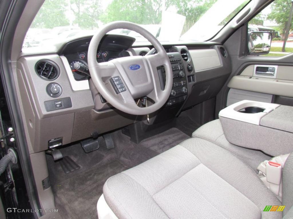 Stone Medium Stone Interior 2009 Ford F150 Stx Regular Cab
