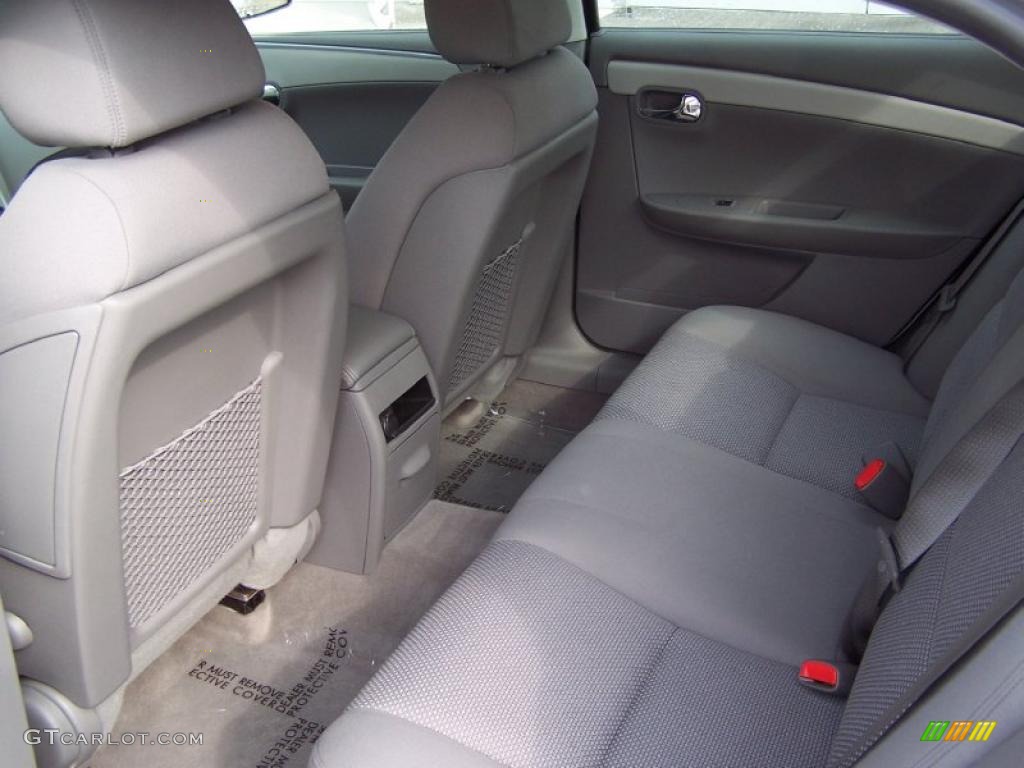 2008 Malibu LS Sedan - White / Titanium Gray photo #7