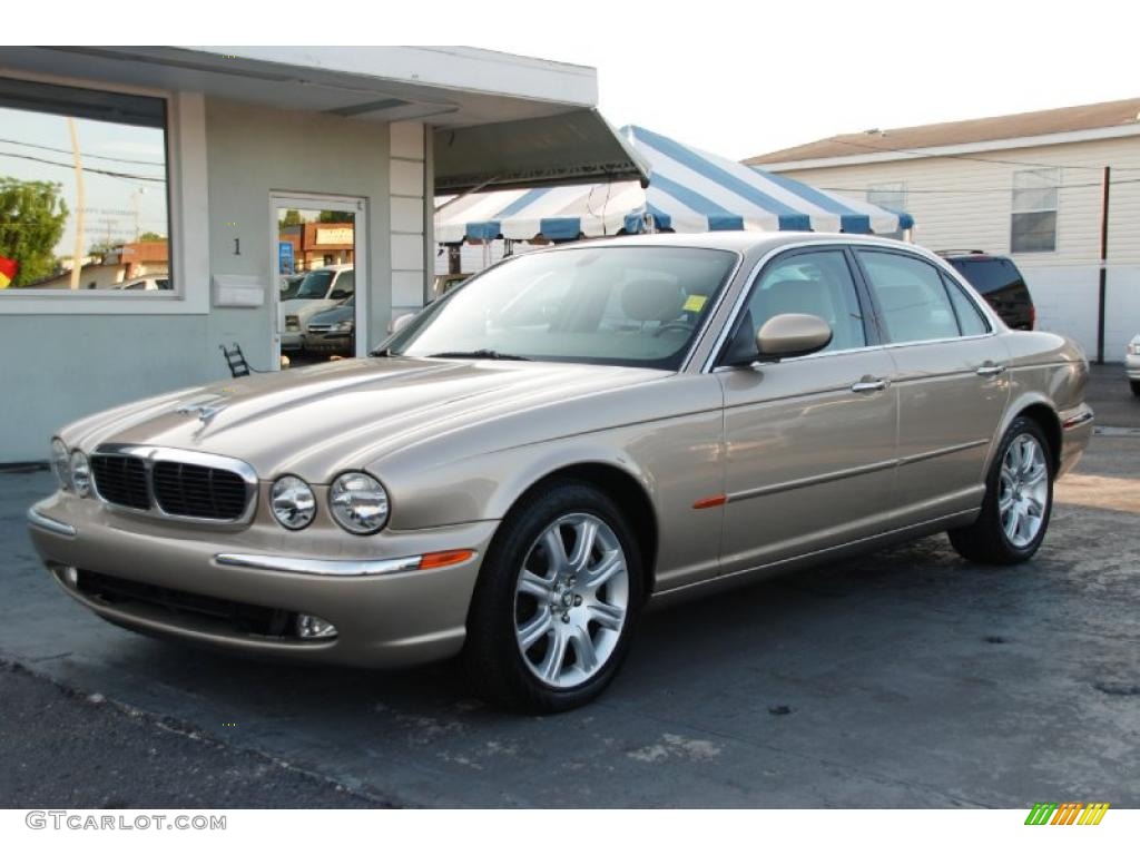 Topaz Metallic 2004 Jaguar XJ XJ8 Exterior Photo #48579675