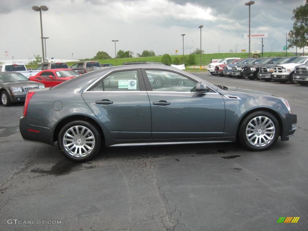 Thunder Gray ChromaFlair 2011 Cadillac CTS 3.6 Sedan Exterior Photo #48580566