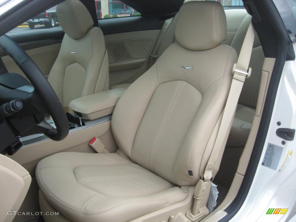 Cashmere/Cocoa Interior 2011 Cadillac CTS Coupe Photo #48580647