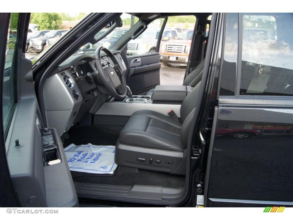 Charcoal Black Interior 2011 Ford Expedition EL Limited 4x4 Photo #48581956