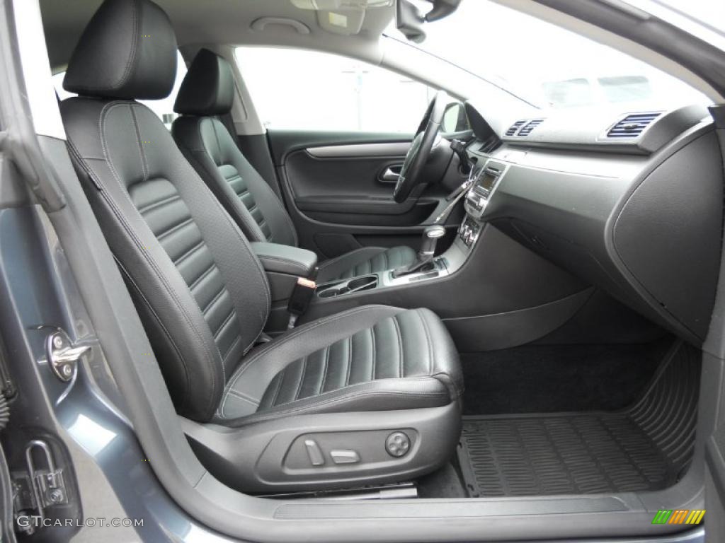 Black Interior 2009 Volkswagen CC Sport Photo #48582064