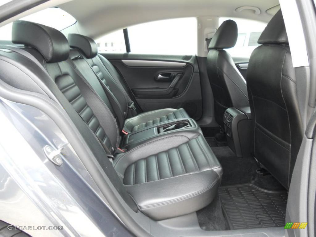 Black Interior 2009 Volkswagen CC Sport Photo #48582097