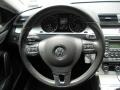 Black 2009 Volkswagen CC Sport Steering Wheel