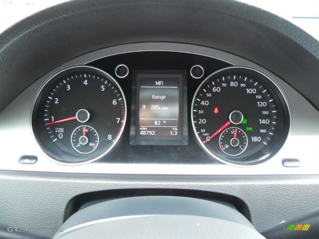 2009 Volkswagen CC Sport Gauges Photo #48582190
