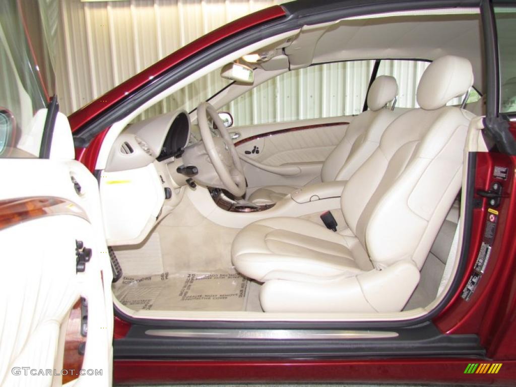 Sand Interior 2005 Mercedes-Benz CLK 320 Cabriolet Photo #48582628