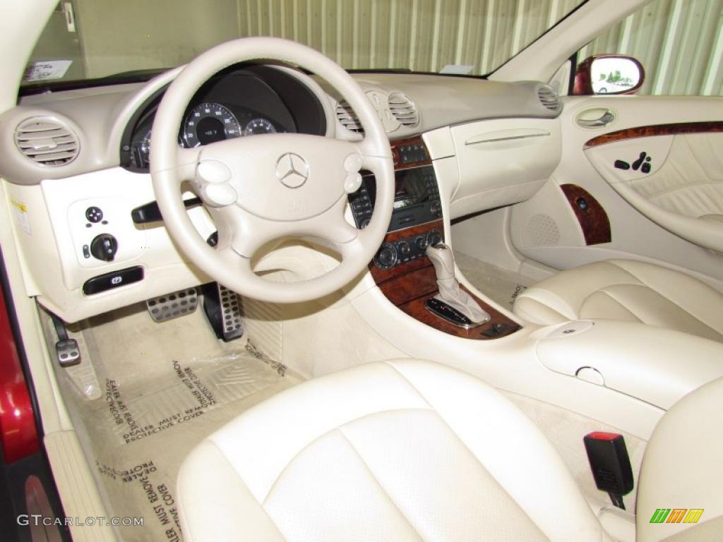 2005 Mercedes-Benz CLK 320 Cabriolet Sand Dashboard Photo #48582715