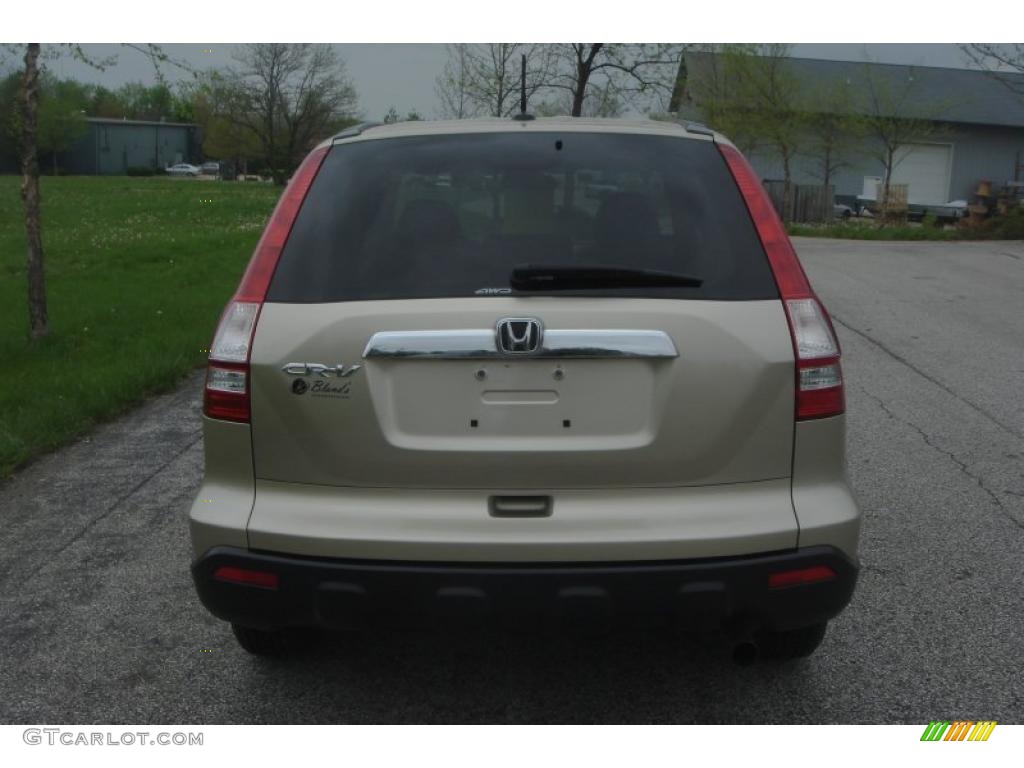 2008 CR-V EX-L 4WD - Borrego Beige Metallic / Ivory photo #4