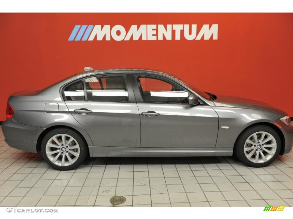 2011 3 Series 328i Sedan - Space Gray Metallic / Gray Dakota Leather photo #4