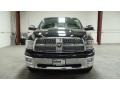 2011 Brilliant Black Crystal Pearl Dodge Ram 1500 Laramie Crew Cab 4x4  photo #2