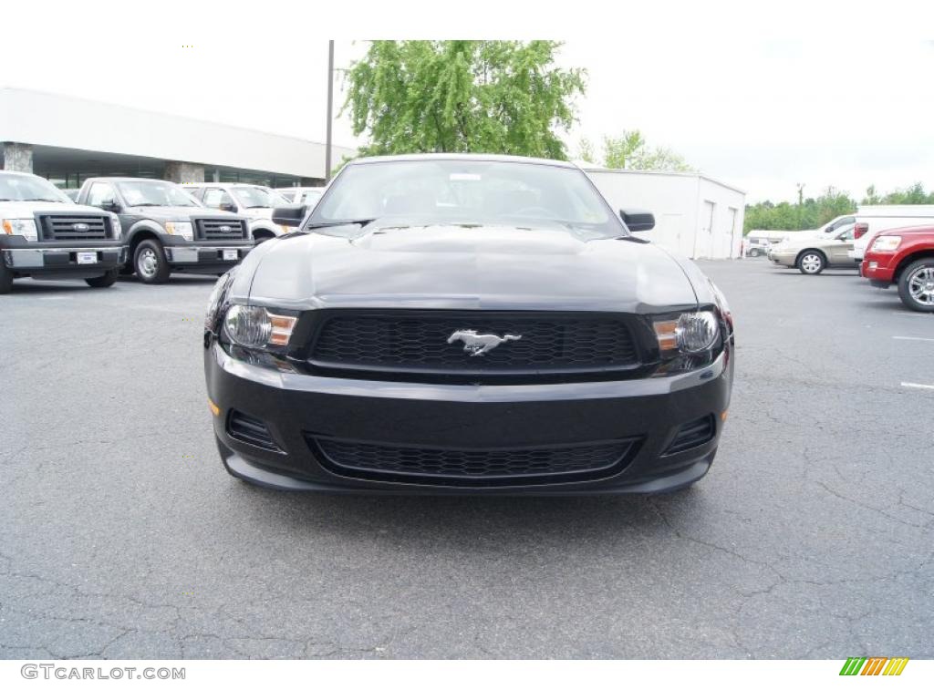 Black 2012 Ford Mustang V6 Coupe Exterior Photo #48583210