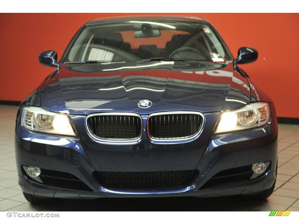 2011 3 Series 328i Sedan - Deep Sea Blue Metallic / Black Dakota Leather photo #2