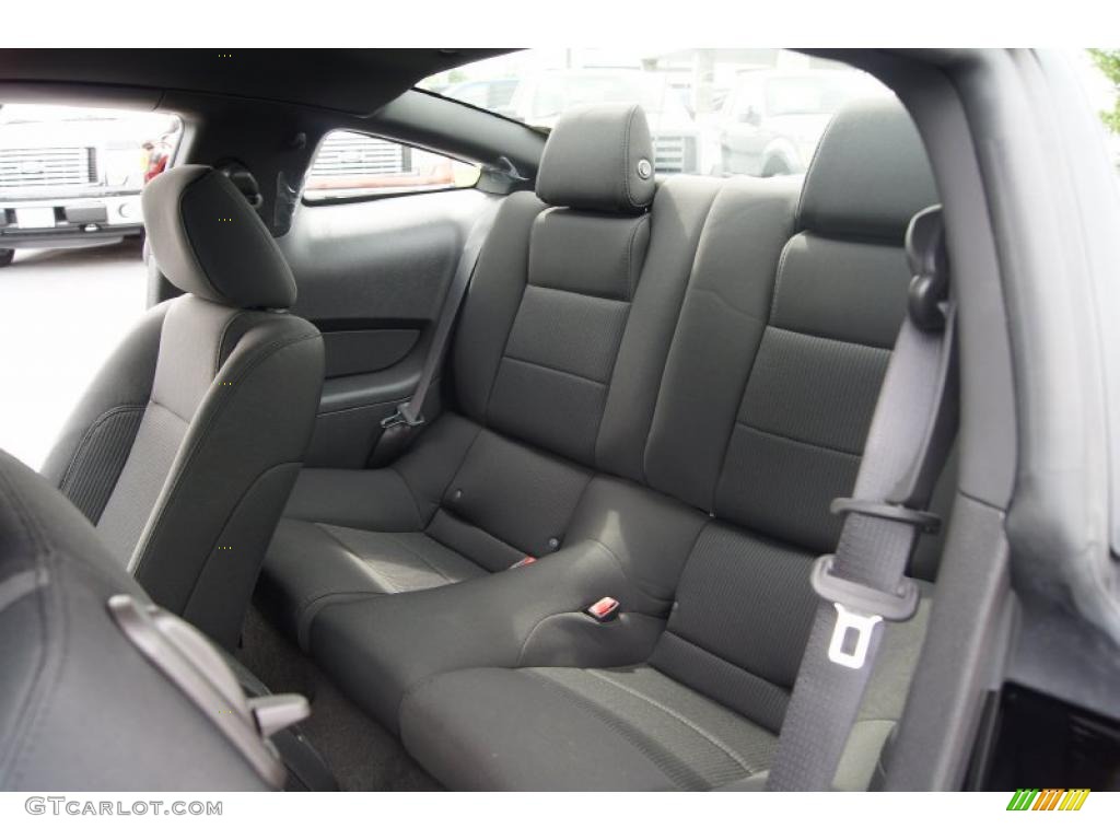 Charcoal Black Interior 2012 Ford Mustang V6 Coupe Photo #48583255