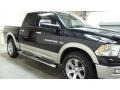 2011 Brilliant Black Crystal Pearl Dodge Ram 1500 Laramie Crew Cab 4x4  photo #10