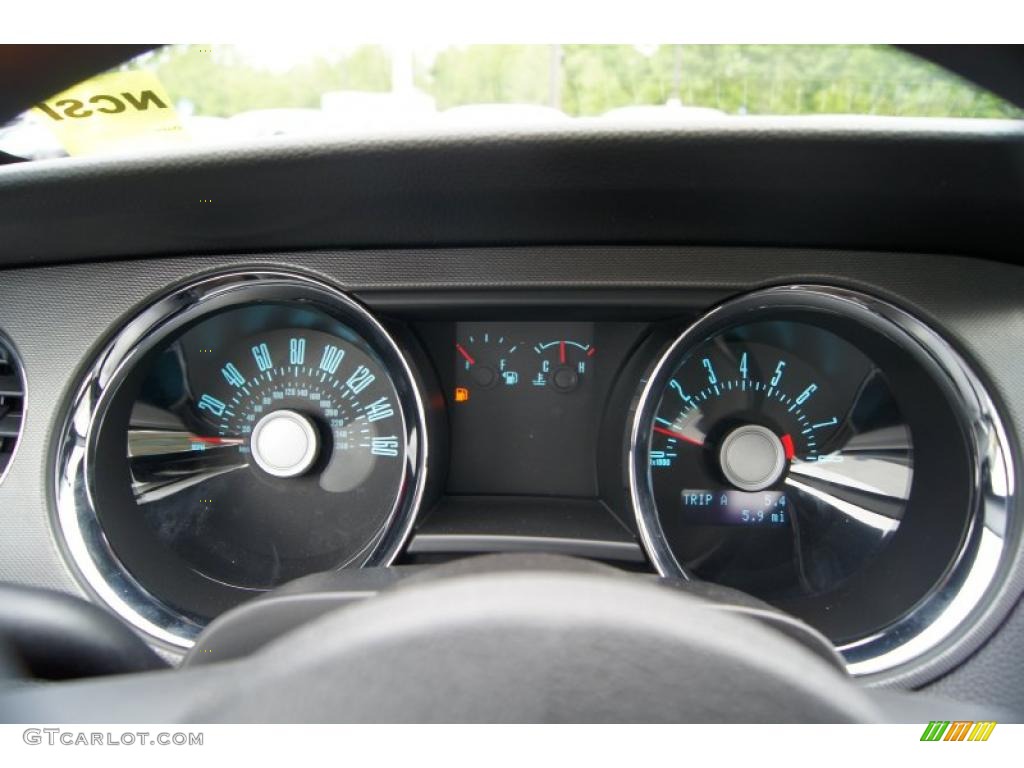 2012 Ford Mustang V6 Coupe Gauges Photo #48583381