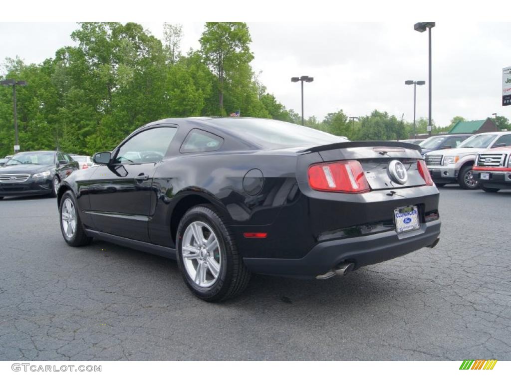 Black 2012 Ford Mustang V6 Coupe Exterior Photo #48583534