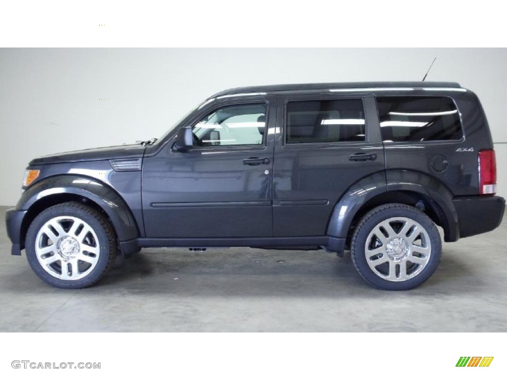 Dark Charcoal Pearl 2011 Dodge Nitro Heat 4.0 4x4 Exterior Photo #48583822