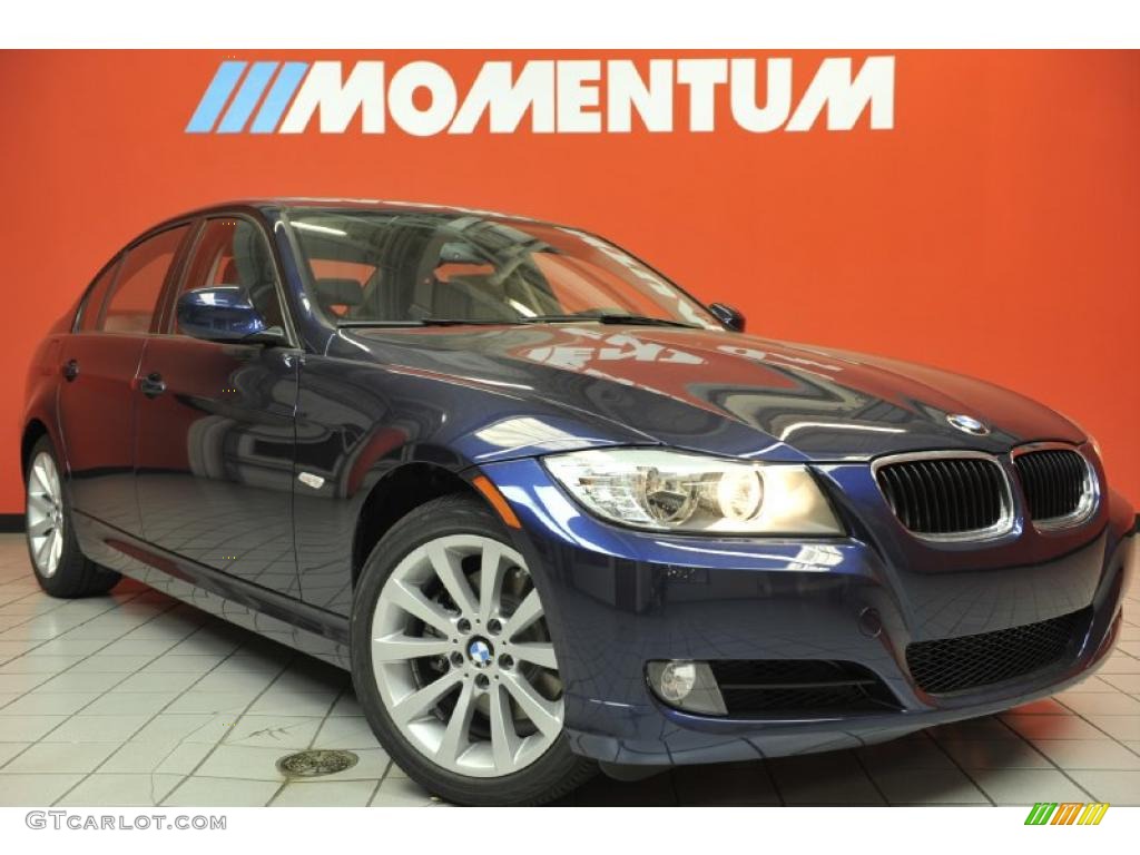 2011 3 Series 328i Sedan - Deep Sea Blue Metallic / Gray Dakota Leather photo #1