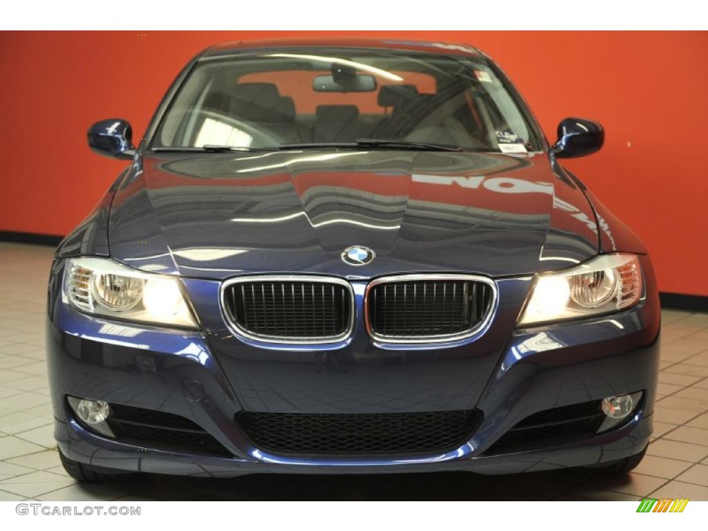 2011 3 Series 328i Sedan - Deep Sea Blue Metallic / Gray Dakota Leather photo #2