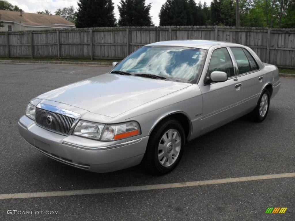 2003 Grand Marquis LS - Silver Birch Metallic / Light Flint photo #1